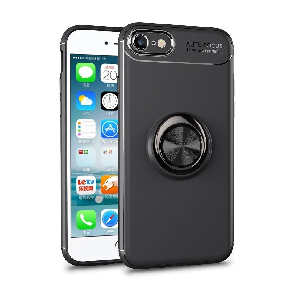 Чохол з кільцем Auto Focus для iPhone 6 6S Black (07373-2B)