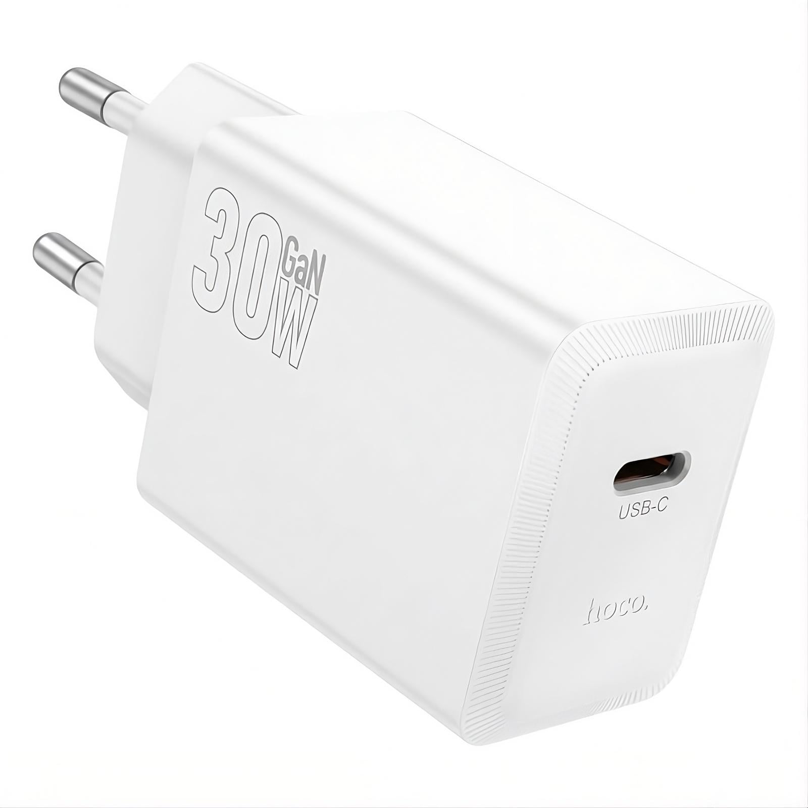Зарядное устройство сетевое Hoco N70 PD30W Gan Белый (31941232)
