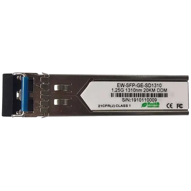 Модуль SFP Ewind EW-SFP-GE-SD1310 155M Single-mode Dual Fiber 1310nm 20km LC connector (2982507096)