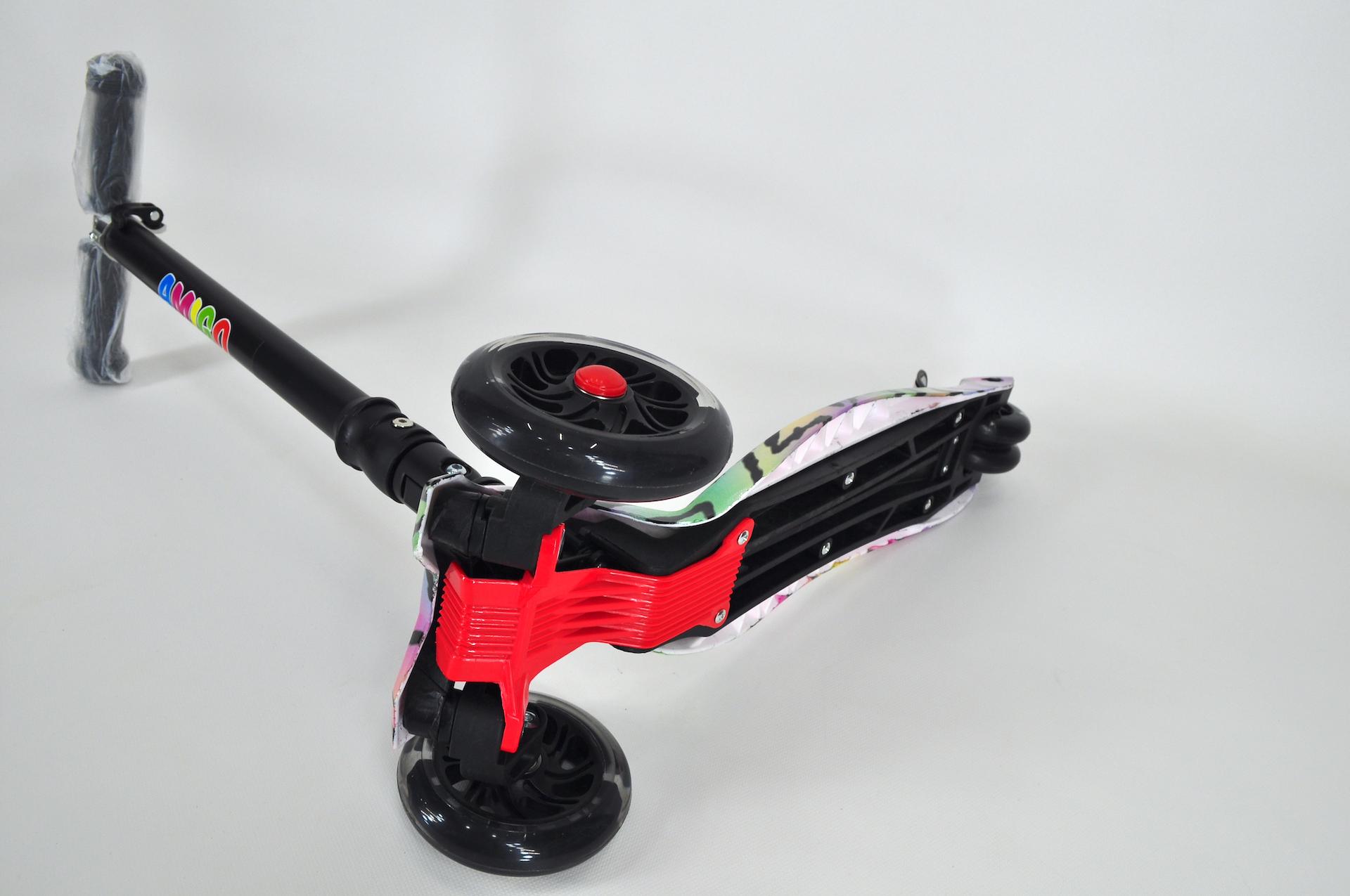 Самокат триколісний Ecoline Morris WT зірки - фото 9 Самокат триколісний Ecoline Morris WT зірки - фото 9