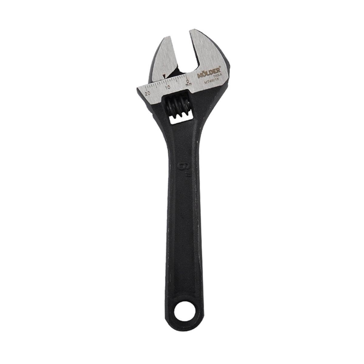 Ключ разводной усиленный Molder Cr-V 160х19 мм (4659)