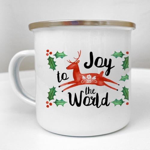 Чашка металева Camper Joy to the world 250 мл (KRM_23NG021)