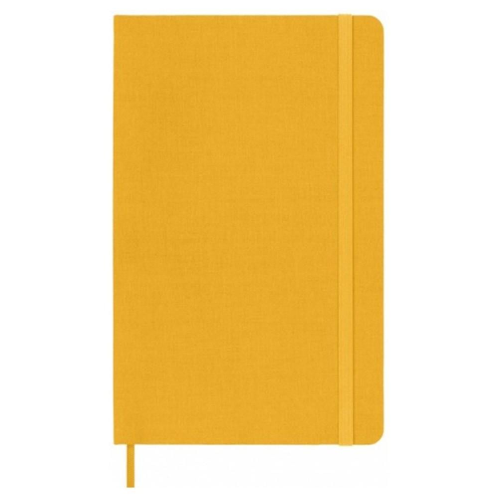 Записная книжка Moleskine Silk средний в линейку Оранжевый (QP060M2SILK)