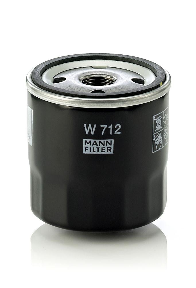 Фільтр оливи MANN W712