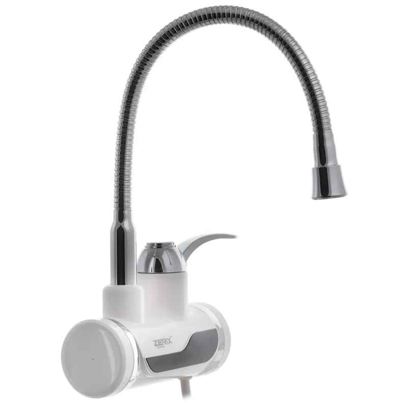 Кран проточный для кухни Zerix ELW02-EFWP настенный монтаж (ZX2806)