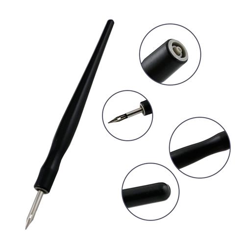 Тримач для пера з 5 перами набір для каліграфії Black (828382) - фото 2