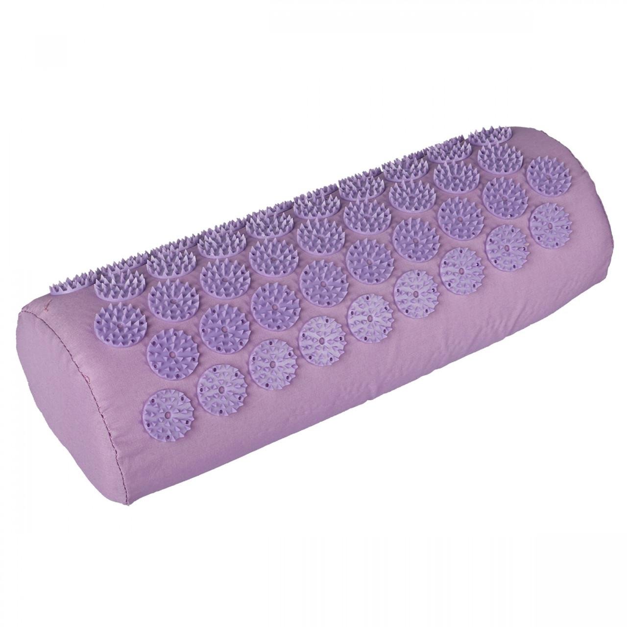 Коврик акупунктурный с валиком SportVida SV-HK0411 аппликатор Кузнецова 130x50 см Purple/Purple (2375564192) - фото 6