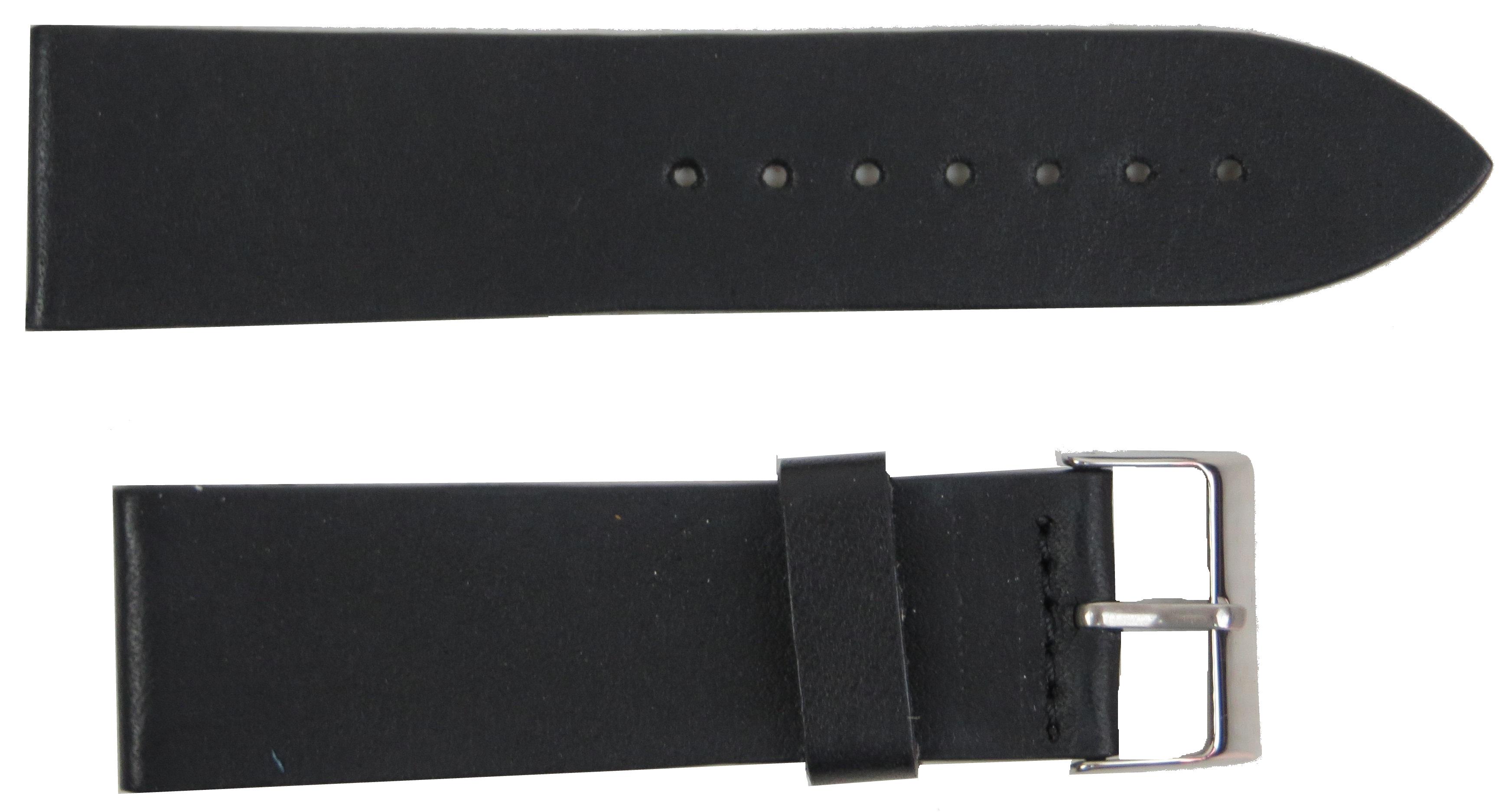 Ремінець для годинника Mykhail Ikhtyar Ш24 мм Чорний (S24-629S black) Ремінець для годинника Mykhail Ikhtyar Ш24 мм Чорний (S24-629S black)