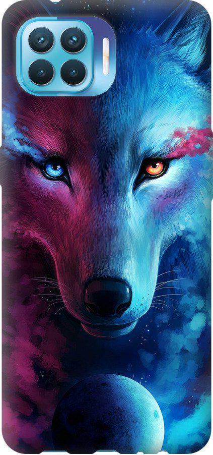Чехол на Oppo A93 Арт-волк (3999t-2185-42517)