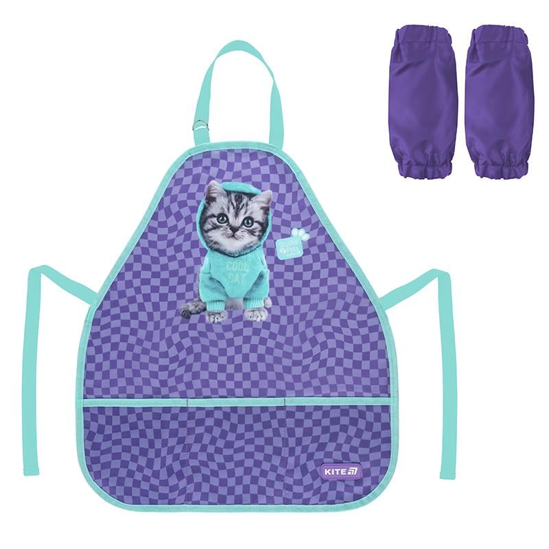 Фартук с нарукавниками KITE Education Studio Pets (SP25-161-1)