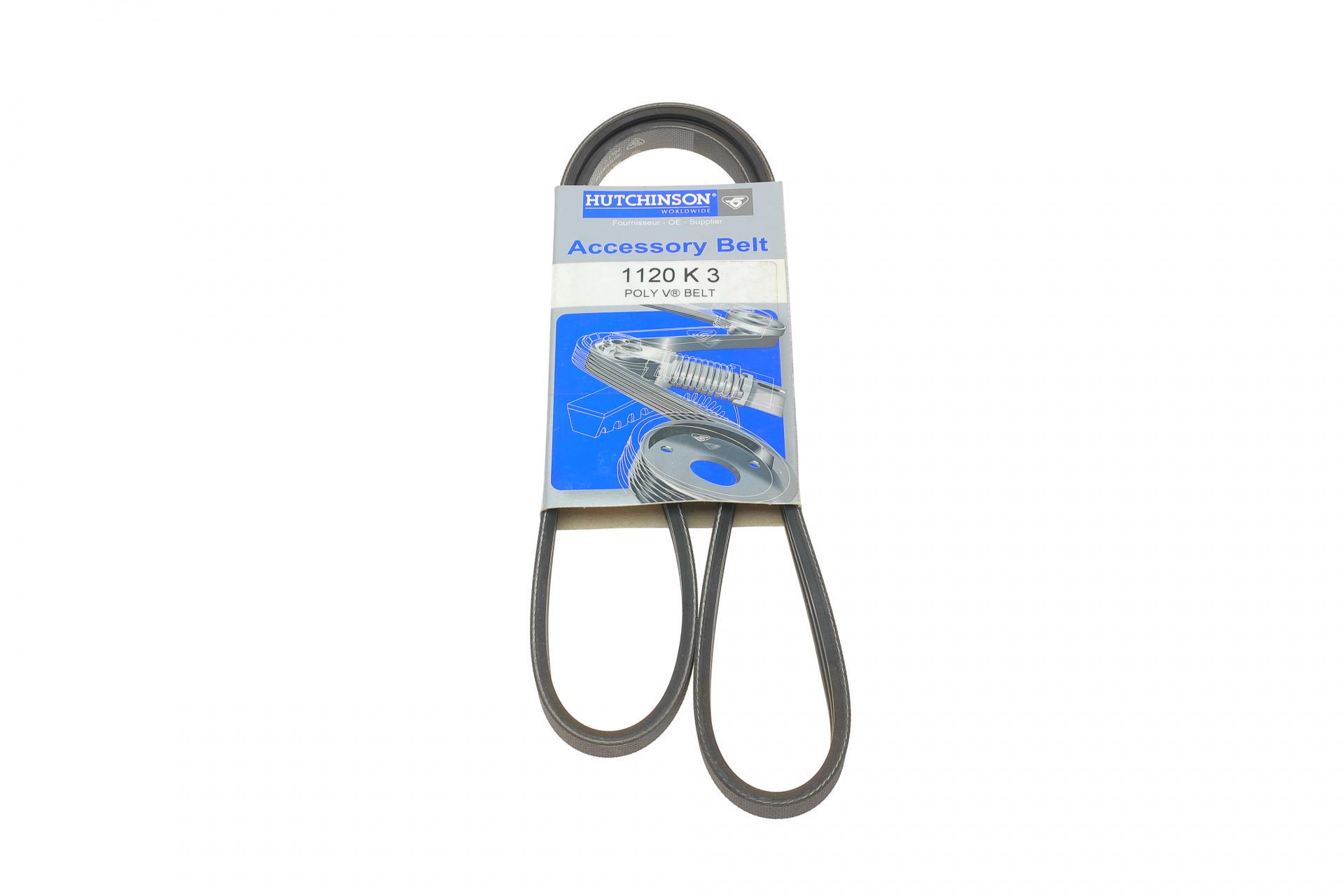 Ремень генератора HUTCHINSON Toyota Prius 1.5 Hybrid 00-04 (1120 K 3)