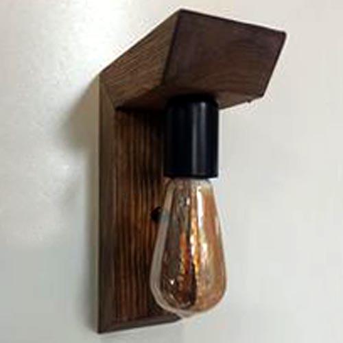 Світильник настінний з дерева Блаф Капучино (БРА-004209)