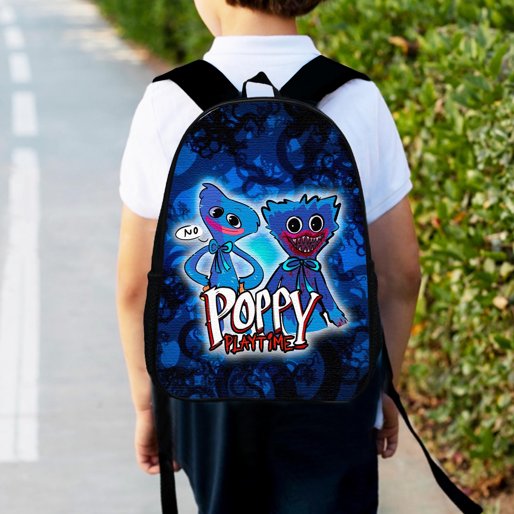 Шкільний рюкзак дитячий для хлопчика Хагі Вагі Poppy Playtime міський 34х27 см (0055) - фото 5 Шкільний рюкзак дитячий для хлопчика Хагі Вагі Poppy Playtime міський 34х27 см (0055) - фото 5