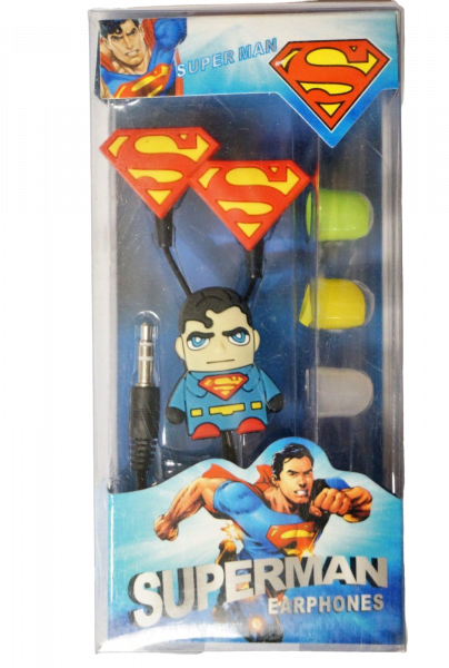 Наушники Optima Mp3 Superman 3,5 мм