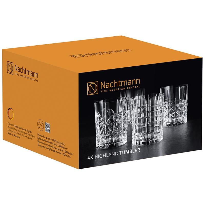Набор стаканов для виски Nachtmann Highland 345 мл 4 шт. (21200)