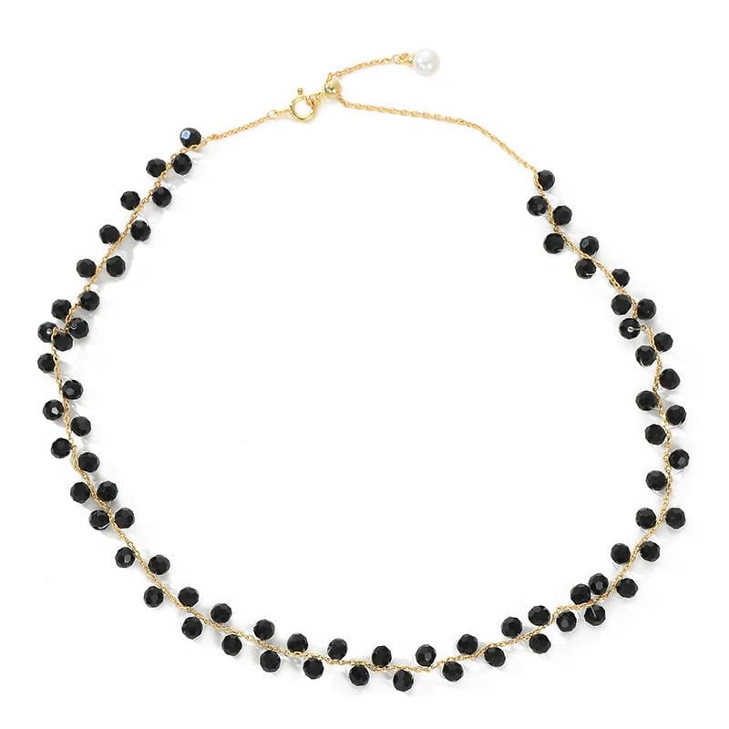 Ожерелье-чокер Tenory женское Черный (2367)