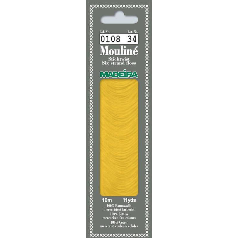 Нитки мулине Madeira 0108 Mouline Топаз
