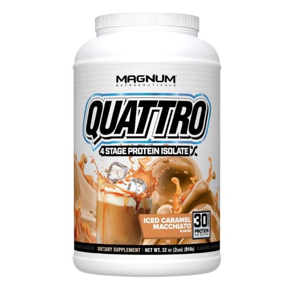 Протеин Magnum Nutraceuticals Quattro 910 г/24 порций Caramel Macchiato (000027860)