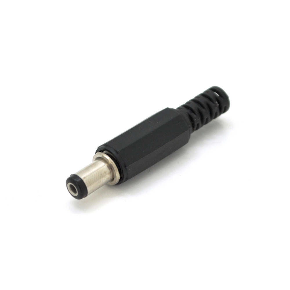Разъем питания VOLTRONIC DC-M под пайку 5,5х2,5 мм Черный (YUT_V1902)