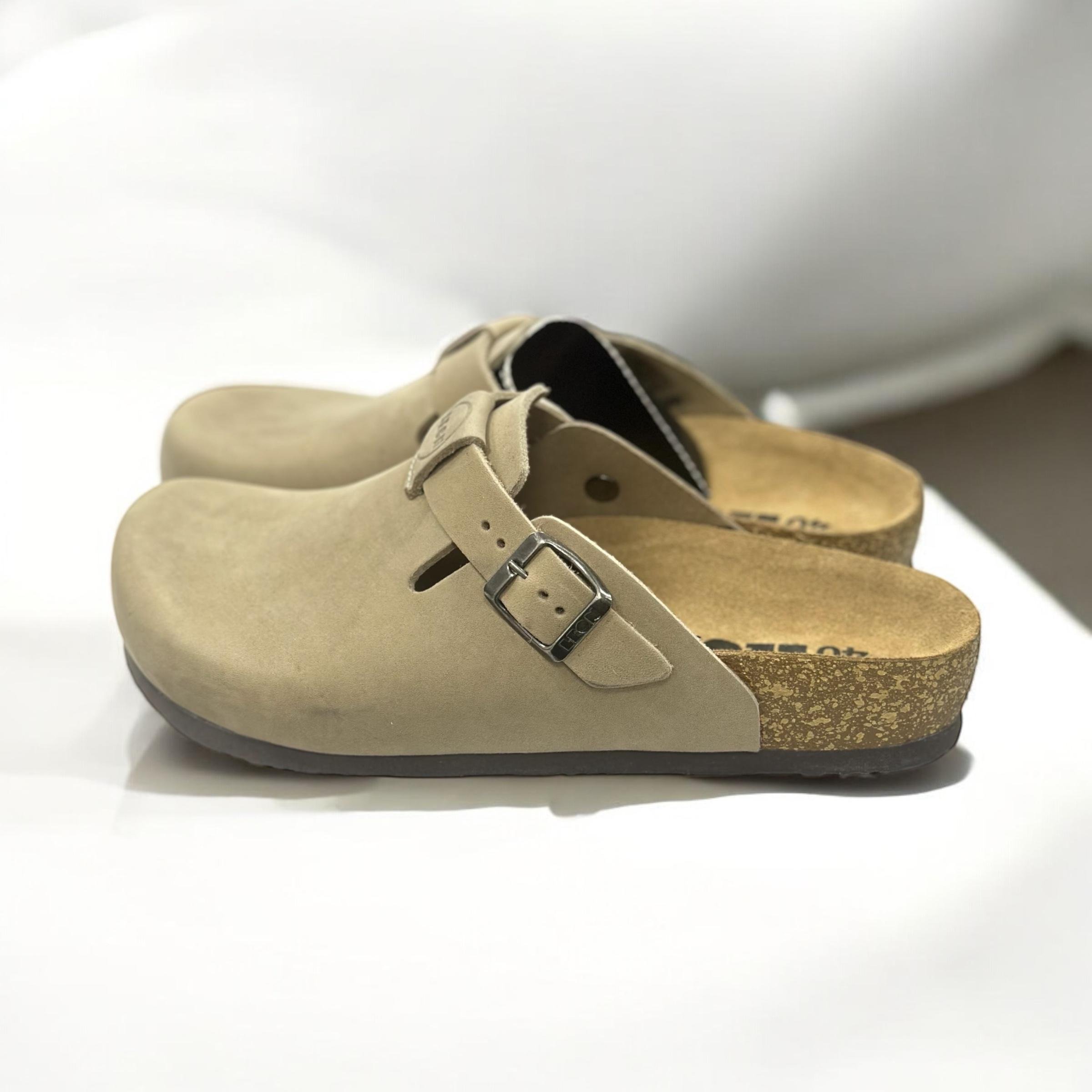 Сабо Leon женские р. 37 Светло-бежевый (26394509)