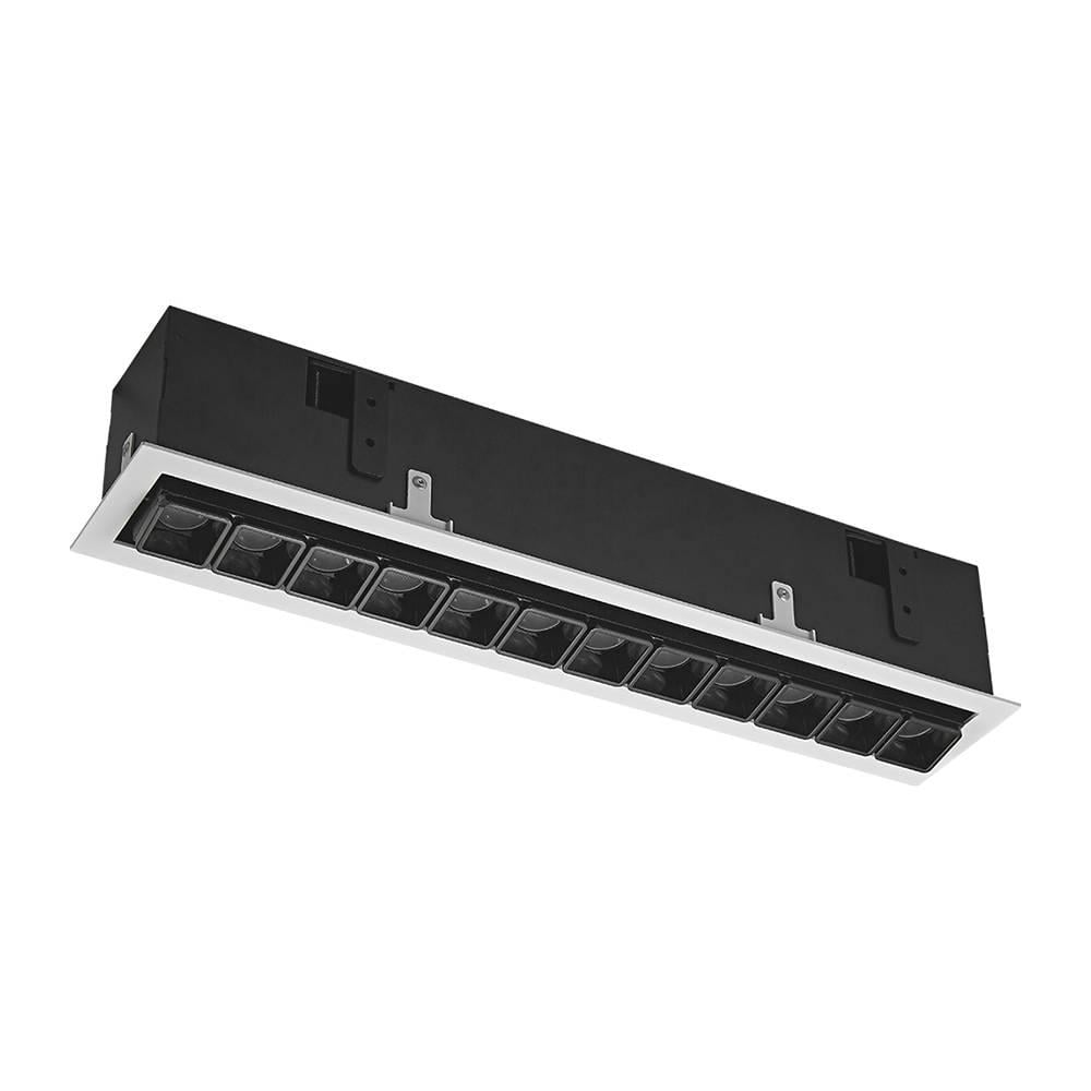 Точечный светильник Skarlat RSL74108 12x2W WH+BK 4000K