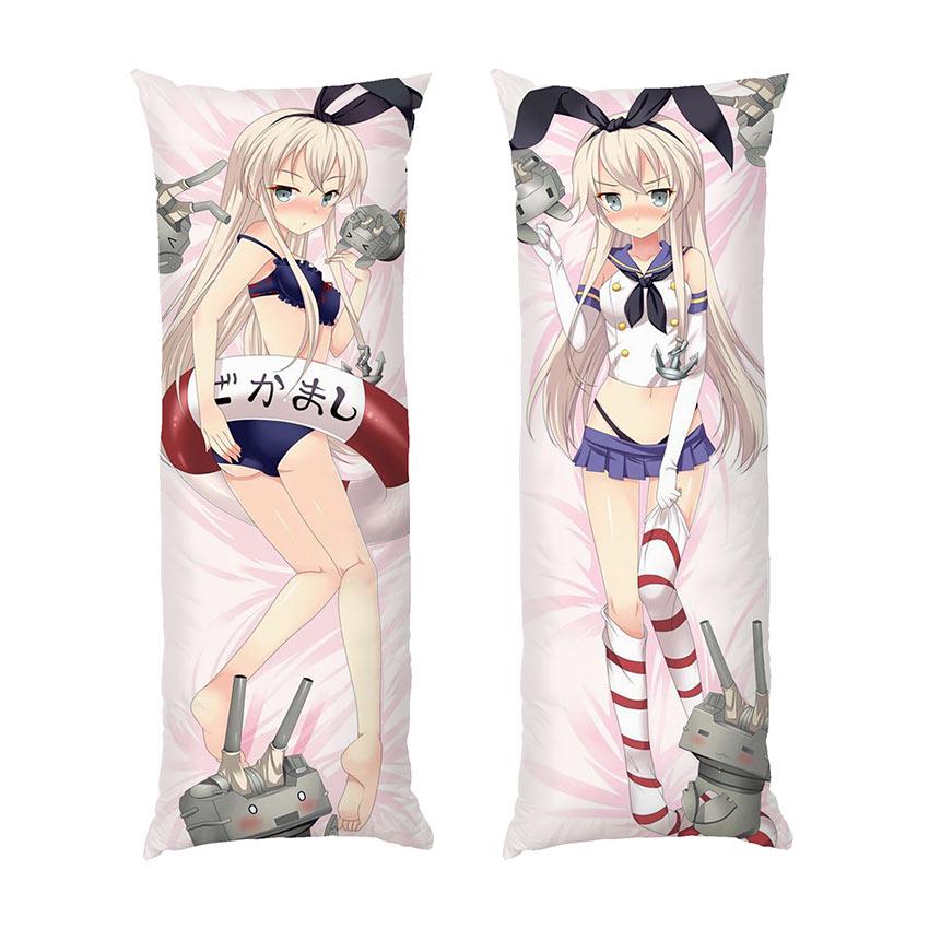 Подушка дакимакура Bunny girl Pillow Art габардин 70х30 см (112431)