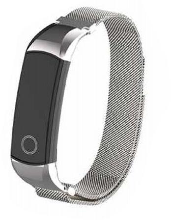 Ремешок Миланская петля Milano Honor Band 4/5 Silver (15939)