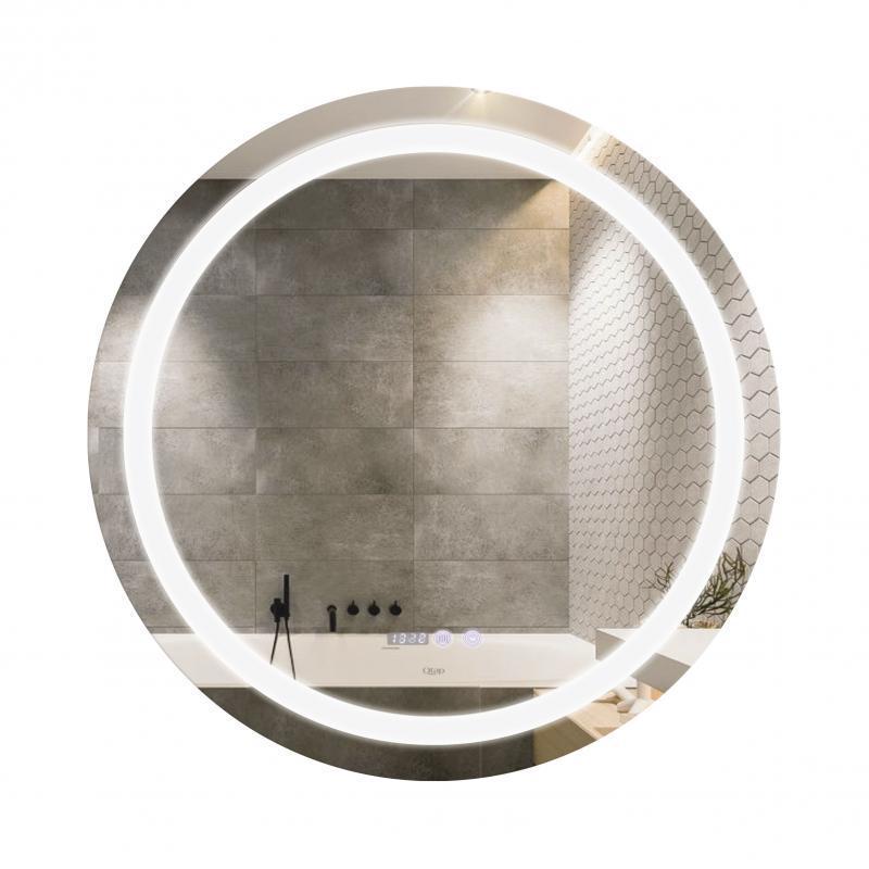 Зеркало Qtap Mideya R800 QT2078NCR8080W с LED-подсветкой Touch/антизапотеванием/димером (SD00051752)