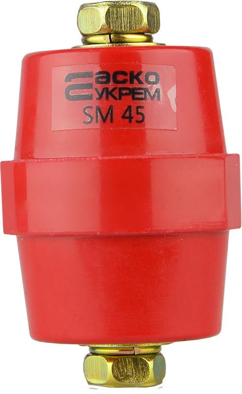 Изолятор-держатель силовой шины АСКО-Укрем SM45 14 кВ 40 мм М8 с болтом (A0150100007)