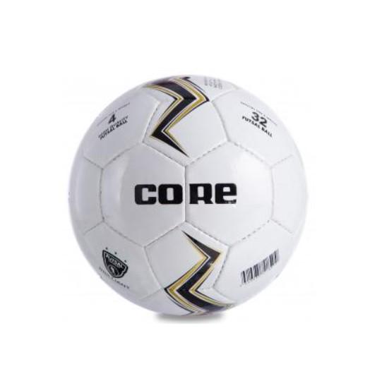 Футзальный мяч №4 CRF-043 CORE BRILLIANT Shiny Белый/Черный (CRF-043)