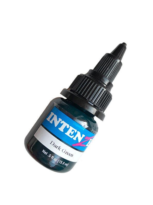 Тату краска Intenze Dark Green 15 мл
