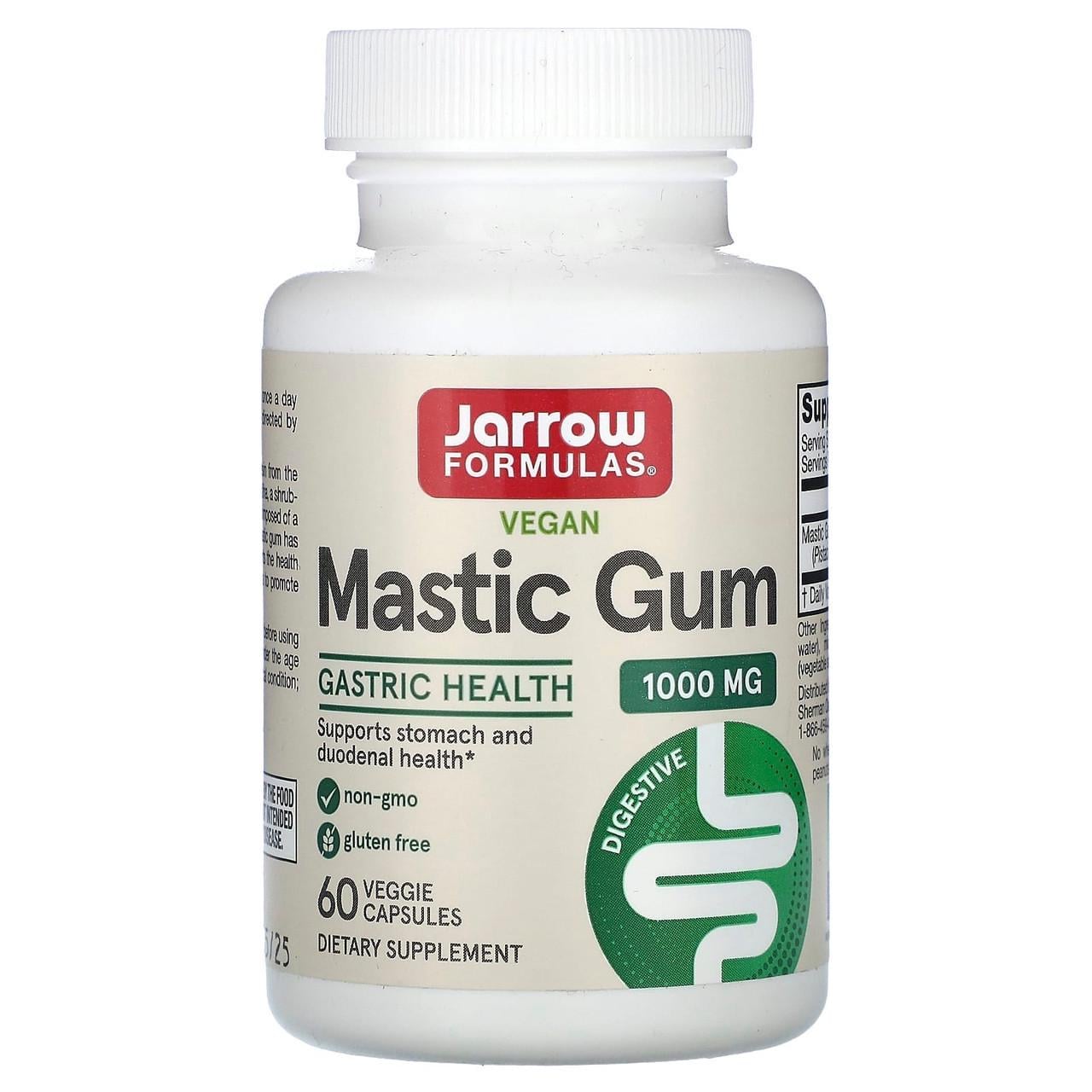 Смола мастикова Jarrow Formulas Mastic Gum 60 таблеток