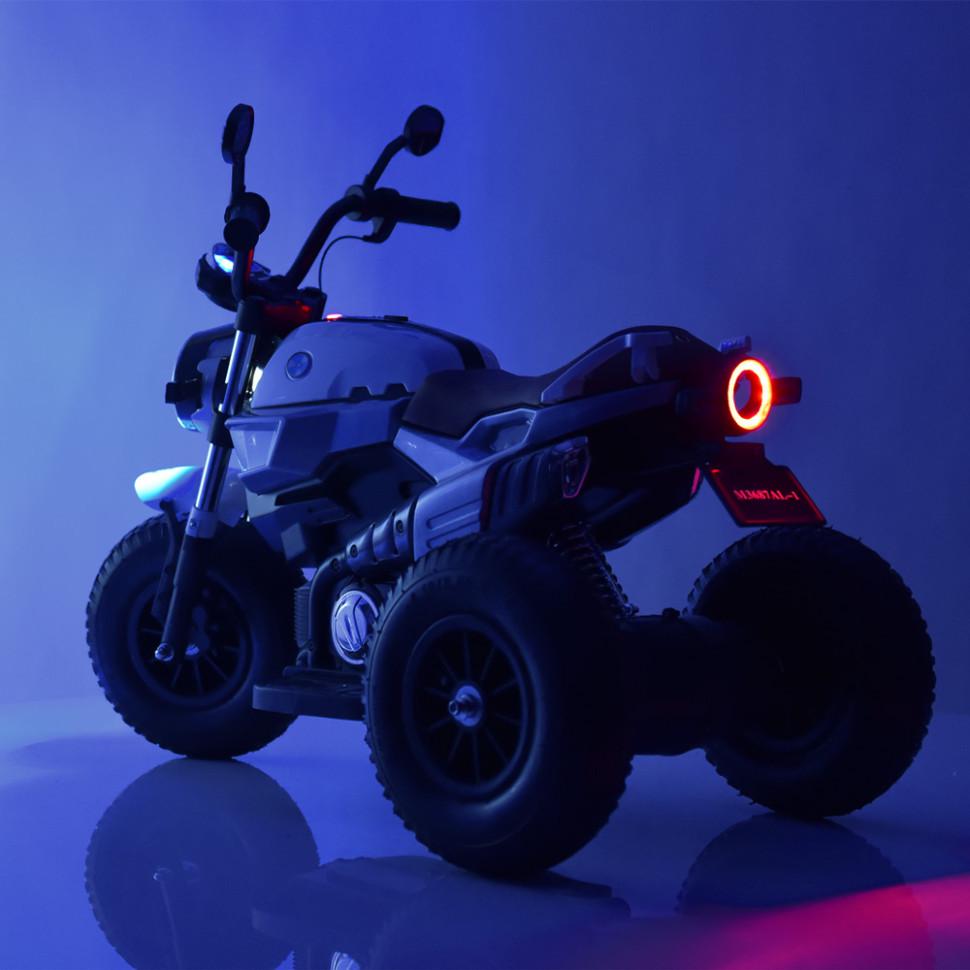 ᐉ Детский электромобиль Bambi мотоцикл 2WD 60 кг Синий (DE-169-E