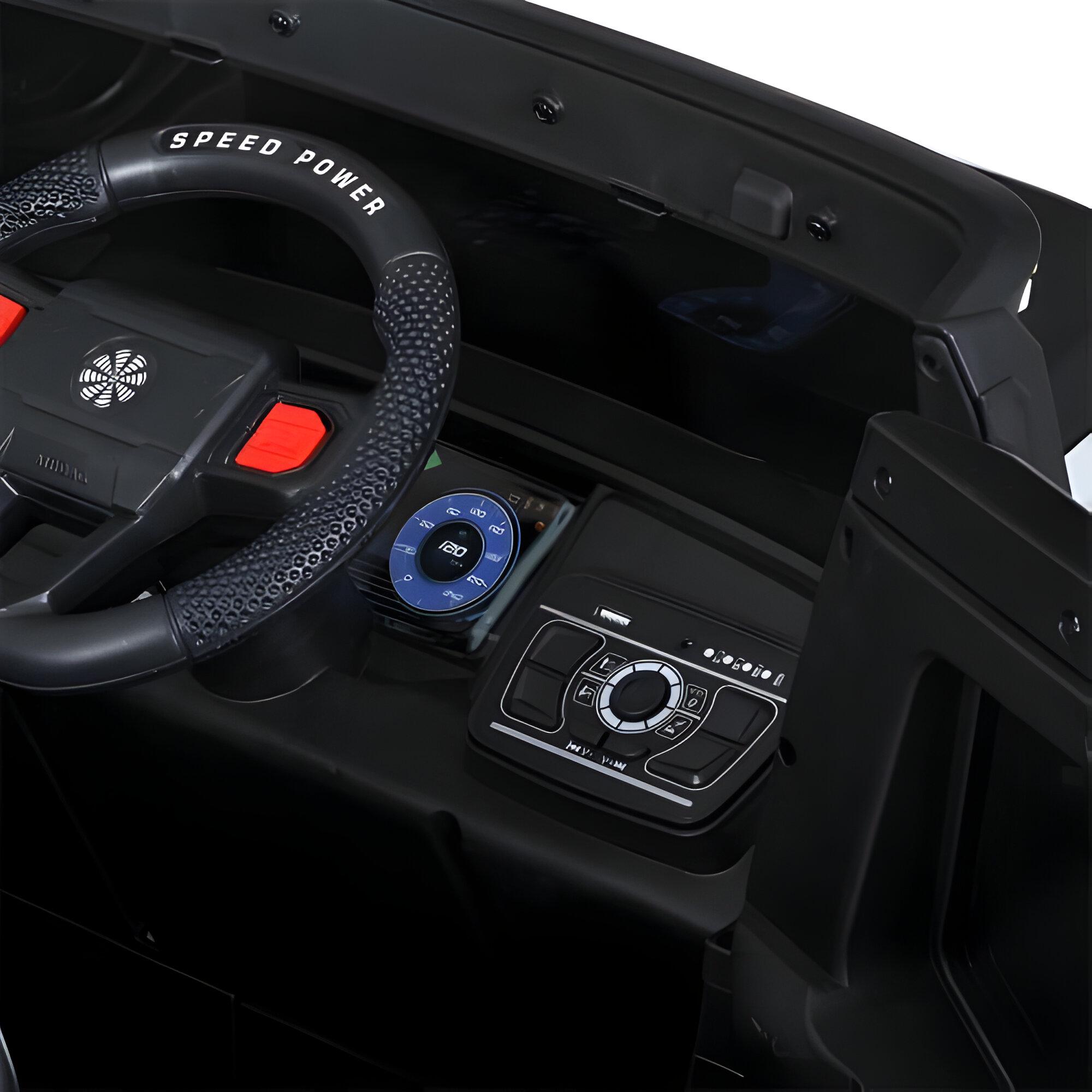 Детский электромобиль Джип Mercedes Bambi M 5912EBLR-1 с пультом управления и мягким сиденьем (27482040) - фото 6 Детский электромобиль Джип Mercedes Bambi M 5912EBLR-1 с пультом управления и мягким сиденьем (27482040) - фото 6