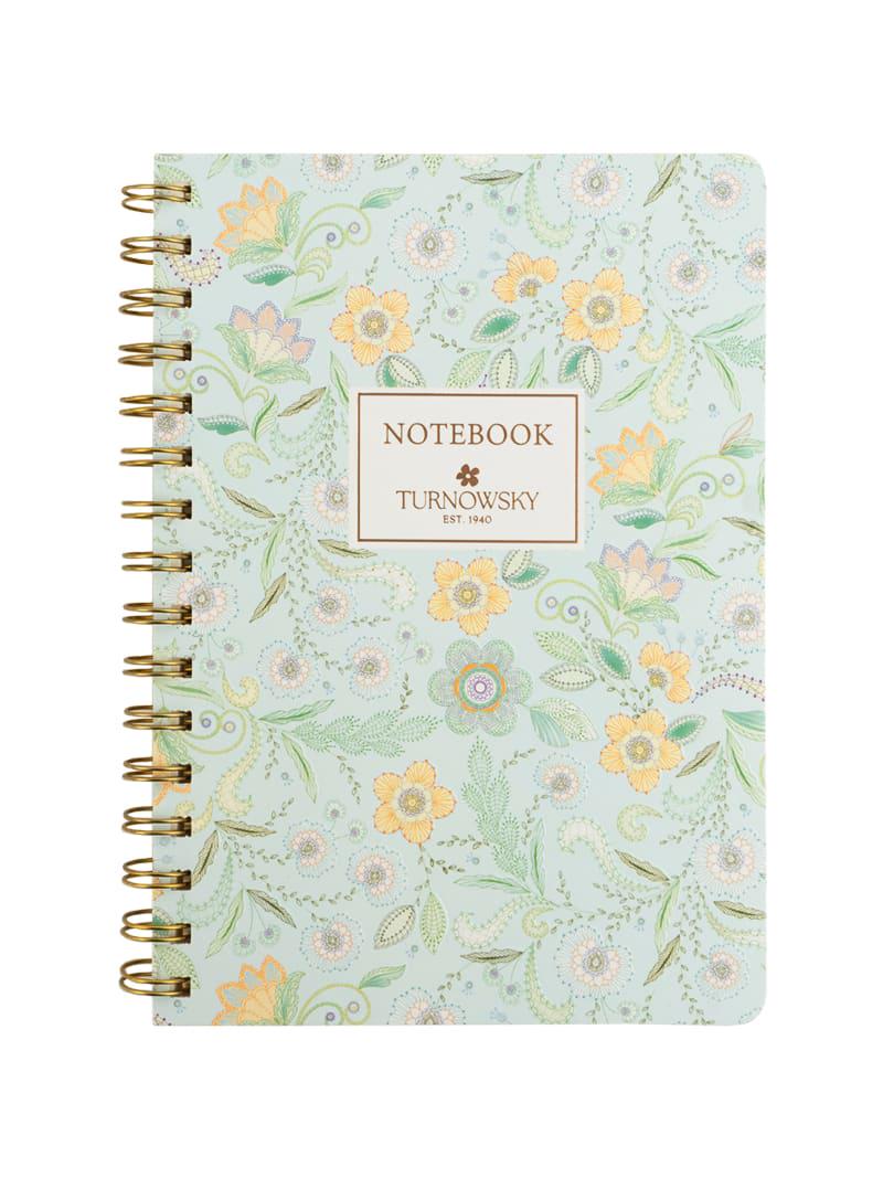 Блокнот Axent Turnowsky Nat Melody 2 твердая обложка на спирали клетка А5 80 л. (8473-5-A-TR)