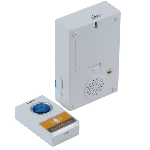 Двигатель дверной беспроводной Voye V012A 38 мелодий 3 режима громкости от батареек Белый - фото 3 Двигатель дверной беспроводной Voye V012A 38 мелодий 3 режима громкости от батареек Белый - фото 3