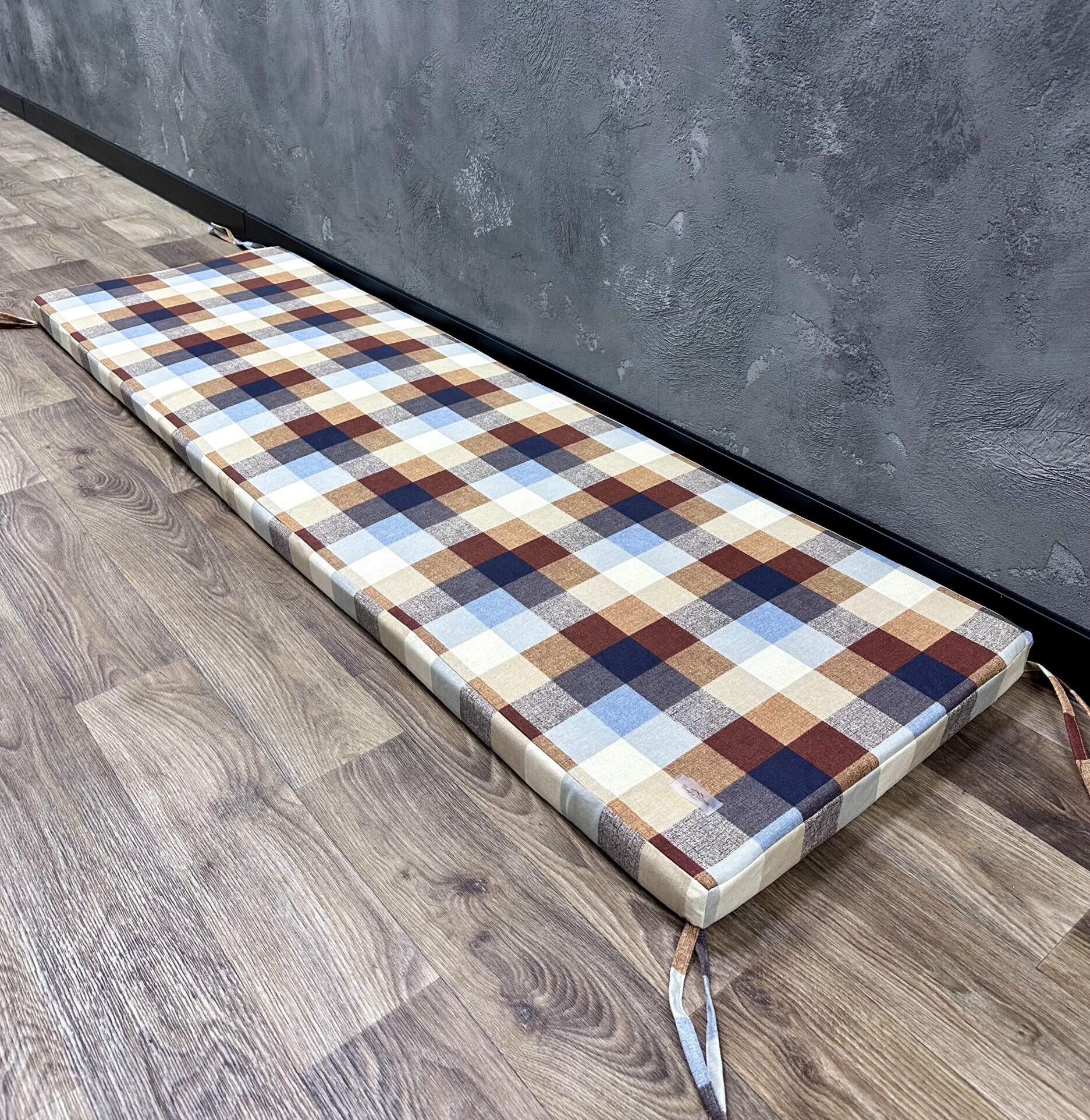 Матрац Comfort Home Cube на підвіконня/каркаси/піддони/садові меблі 120х40х8 см