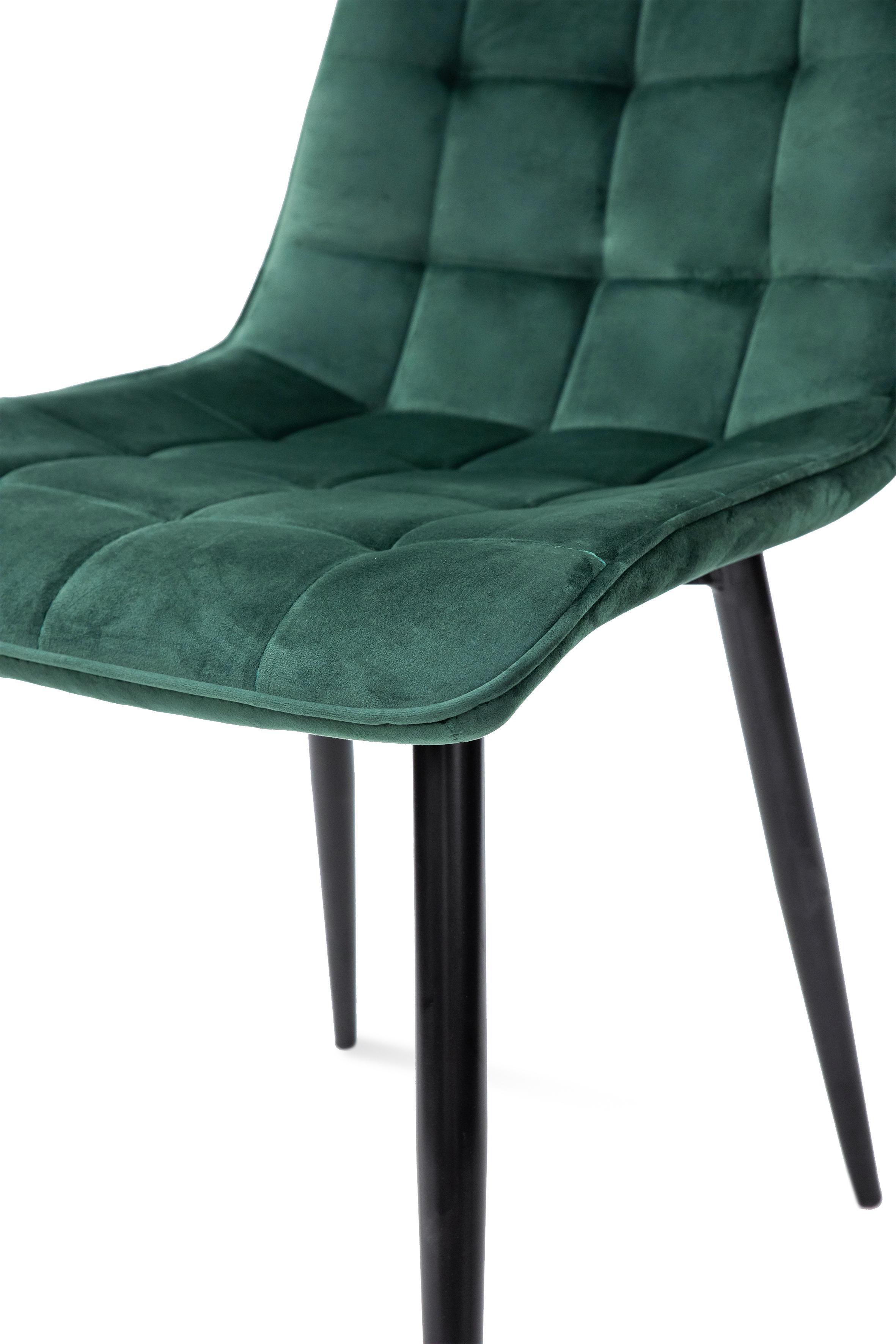 Стілець для кухні та вітальні ГРЕЙС Віллі 480х890х560 мм Чорний/Зелений (GAА0057595) - фото 8 Стілець для кухні та вітальні ГРЕЙС Віллі 480х890х560 мм Чорний/Зелений (GAА0057595) - фото 8