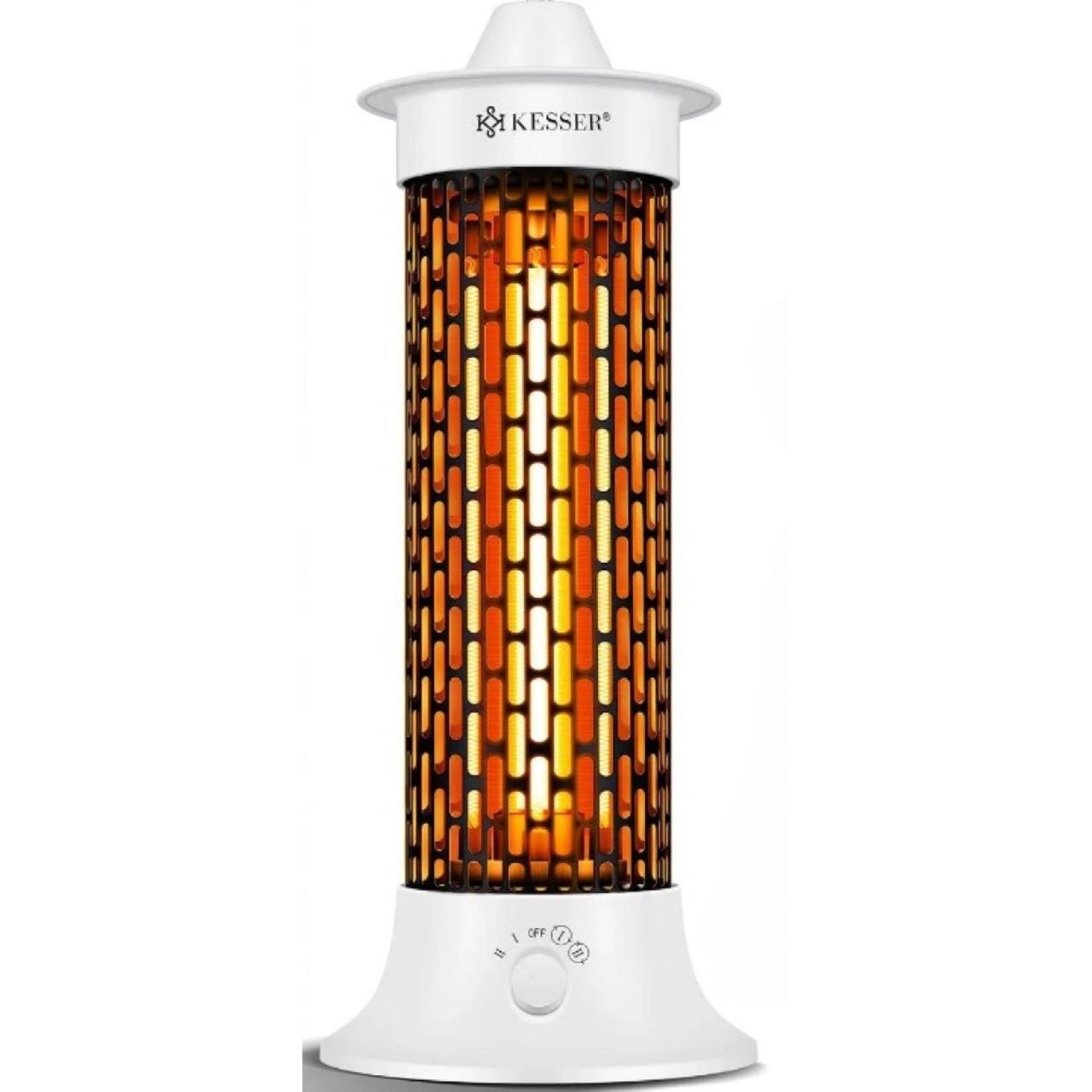 Инфракрасный обогреватель KESSER 1200 Вт IP55 Белый (14232we)