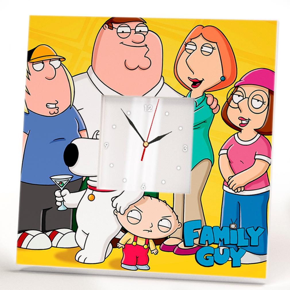 Часы «Семья Гриффины» 260x260 мм (C02022)