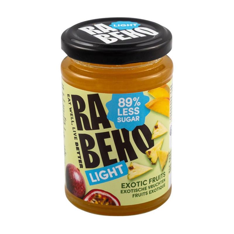 Джем Rabeko Light Jam без добавленного сахара 59% фруктов 230 г Экзотические фрукты Джем Rabeko Light Jam без добавленного сахара 59% фруктов 230 г Экзотические фрукты