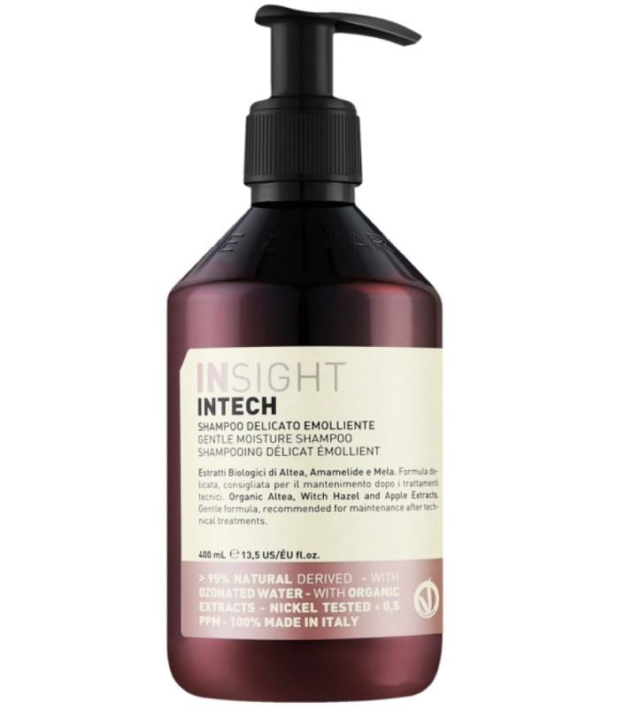 Шампунь для волос увлажняющий безсульфатный Insight Intech Gentle Moisture Shampoo 400 мл (3082352355783)