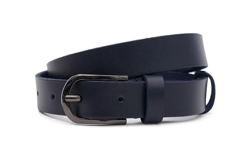 Ремень женский кожаный Borsa Leather 110v1genw34 Navy