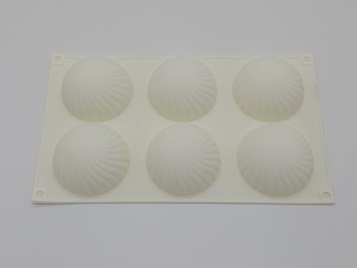 Форма кондитерская для выпечки муссовых пирожных силиконовая 30x17x4 см/7x3 см (18742) - фото 2 Форма кондитерская для выпечки муссовых пирожных силиконовая 30x17x4 см/7x3 см (18742) - фото 2