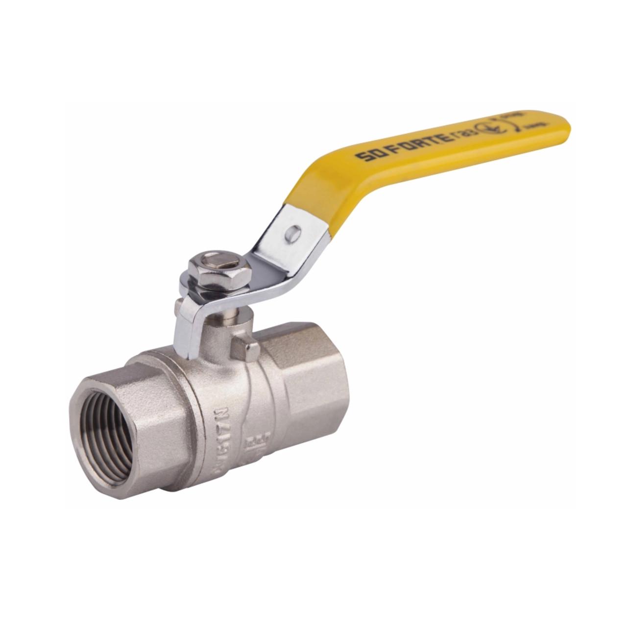 Кран шаровой SD Forte 1 ВР для газа ручка (SF600G25)