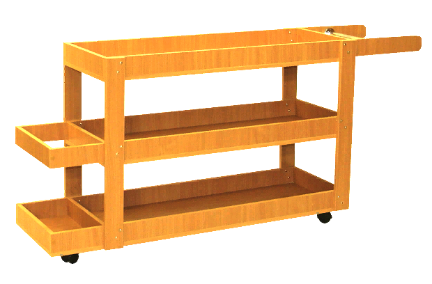 Органайзер для спортинвентаря из дерева Кампет Карри (ОСИ-000303)