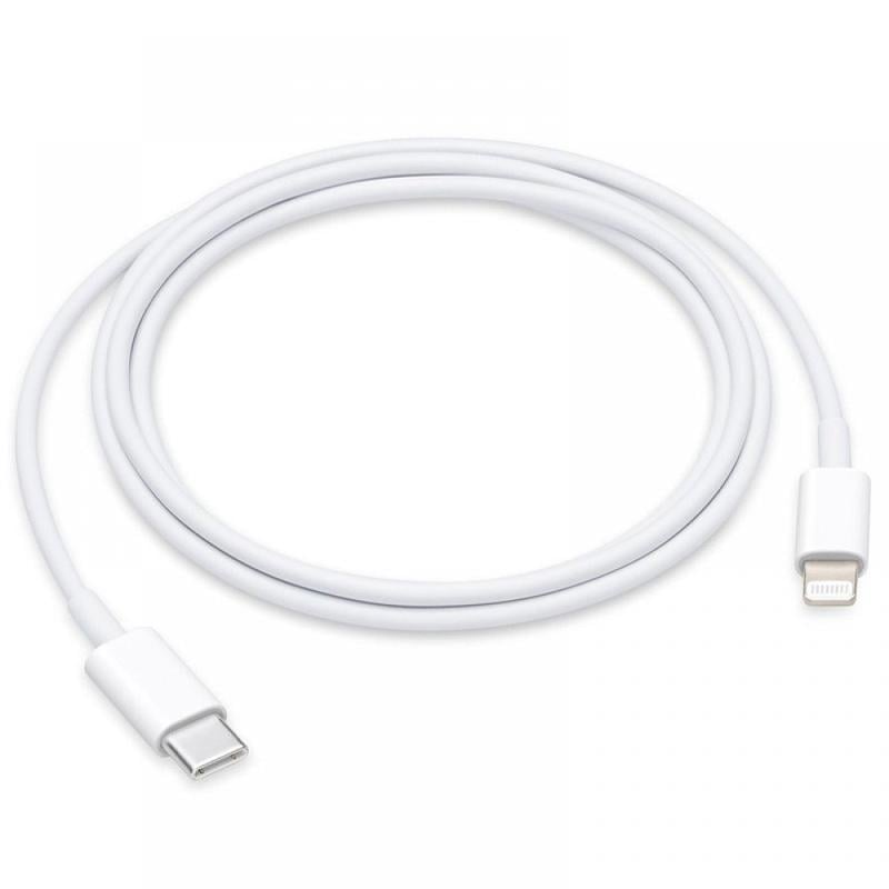 Кабель USB Type-C to Lightning 1 м Foxconn White