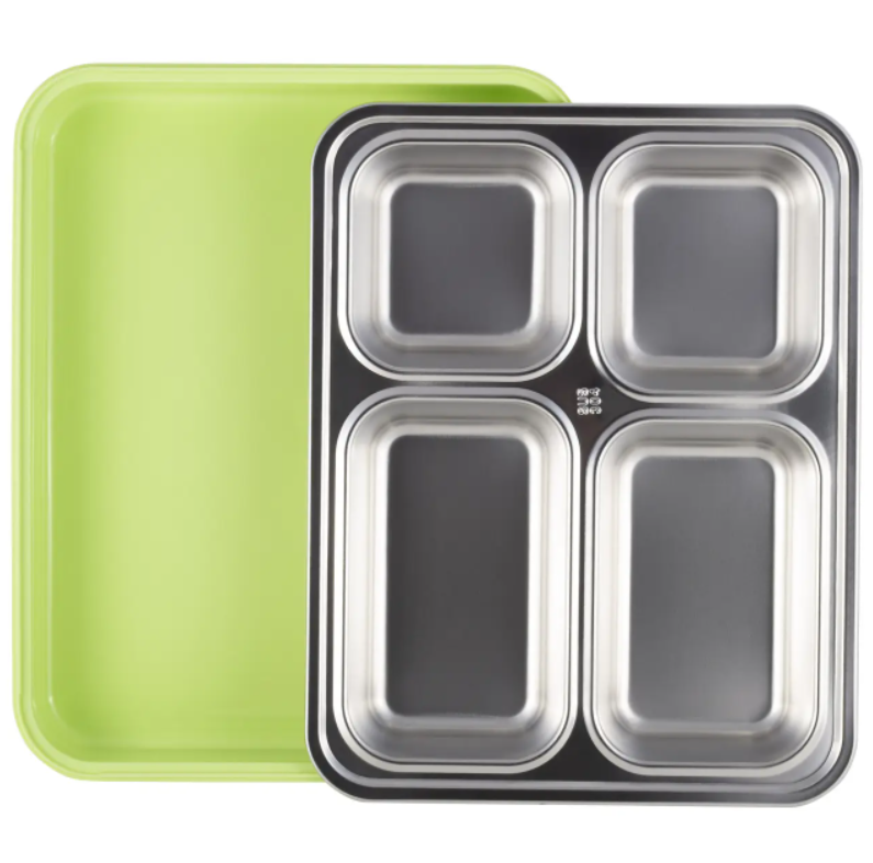 Ланч бокс обеденный Kamille KM-2147ZL 1800 мл Зеленый (NA001946)