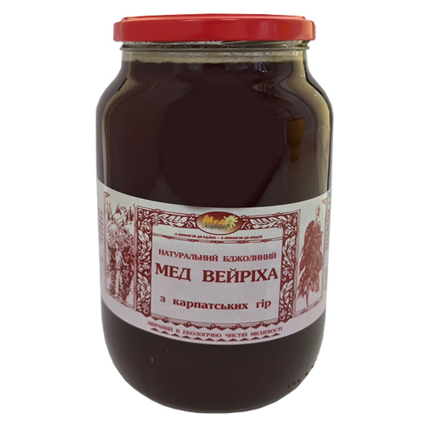 Мед пчелиный натуральный Вейриха 1350г