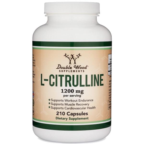 Цитрулін Double Wood L-Citrulline 1200 мг 210 капс.